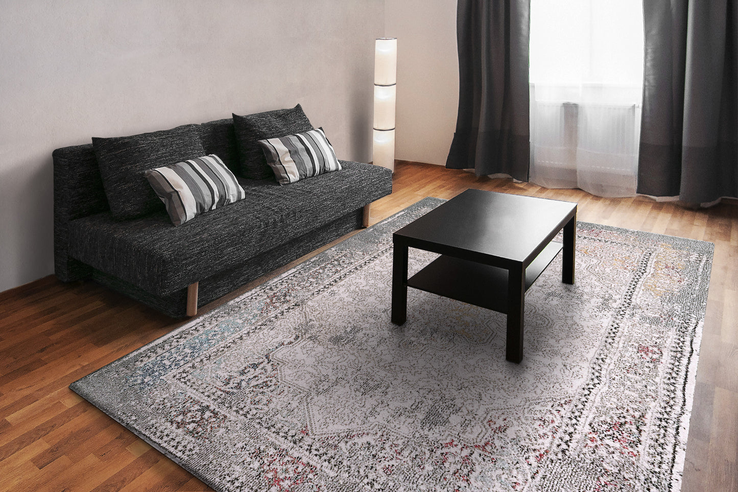 Soma 6194-199 Ivory/Grey/Multi Area Rug