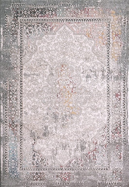 Soma 6194-199 Ivory/Grey/Multi Area Rug