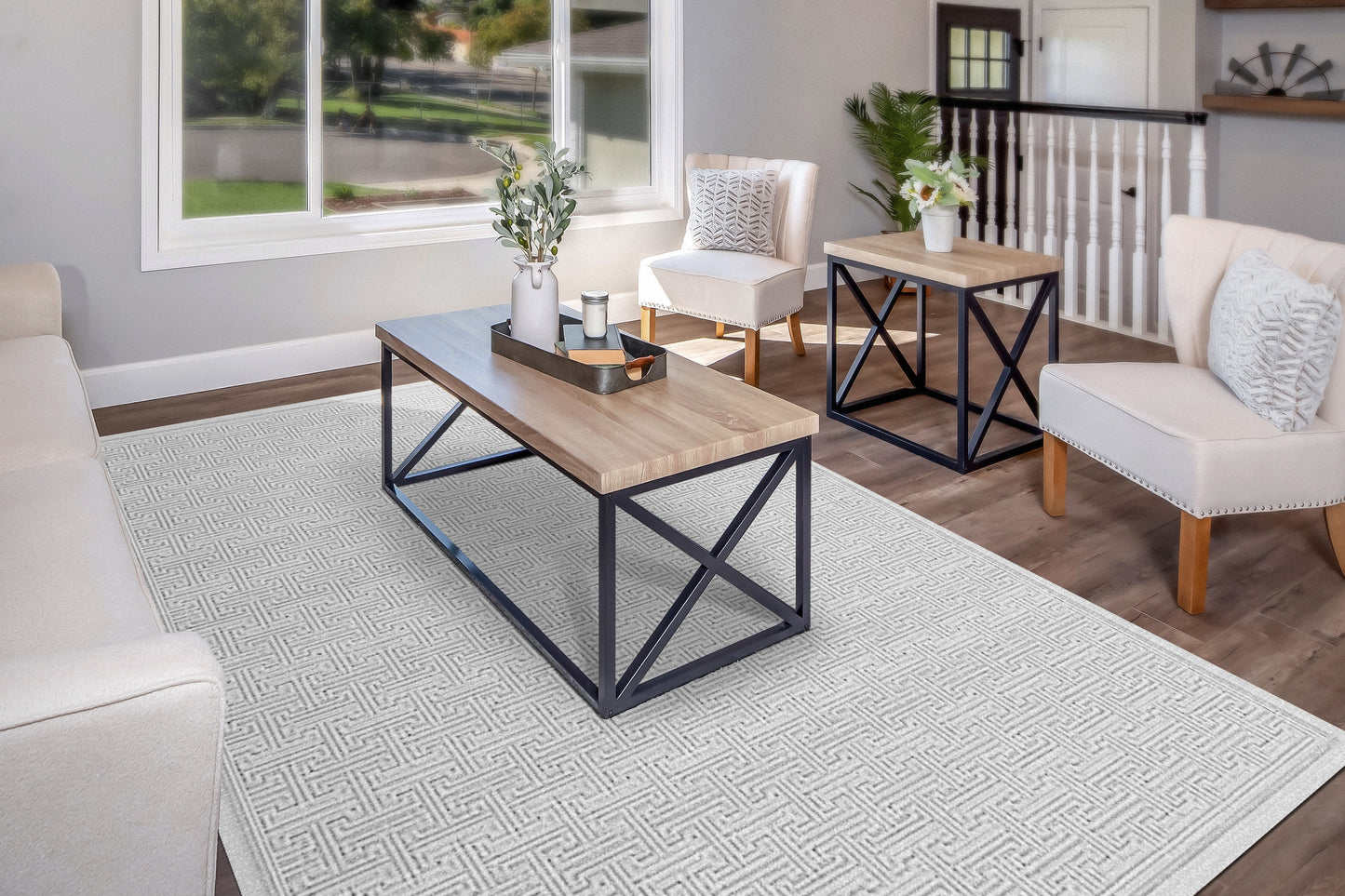 Timeless 6930-900 Grey Area Rug