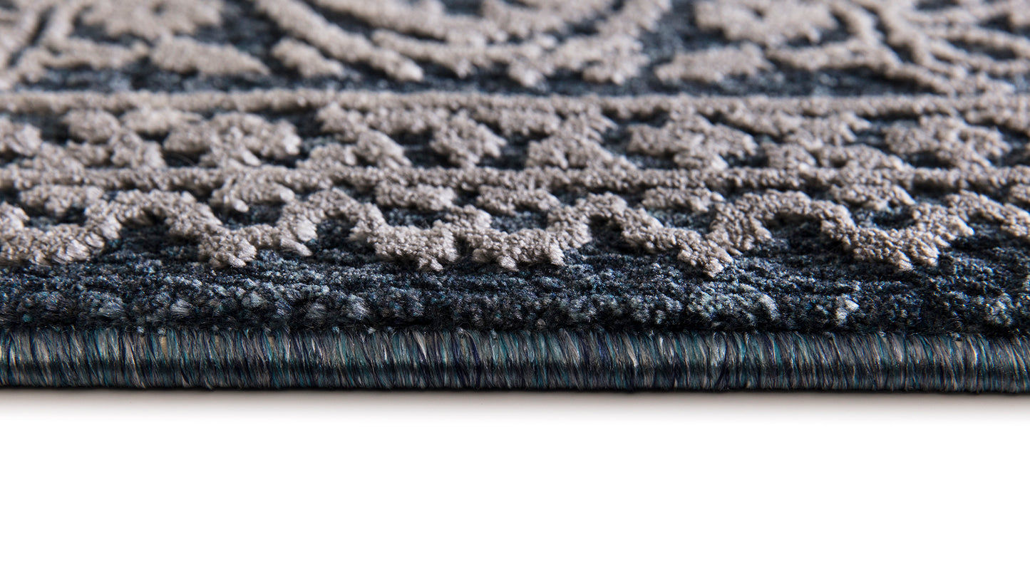 Torino 3326-500 Navy Area Rug