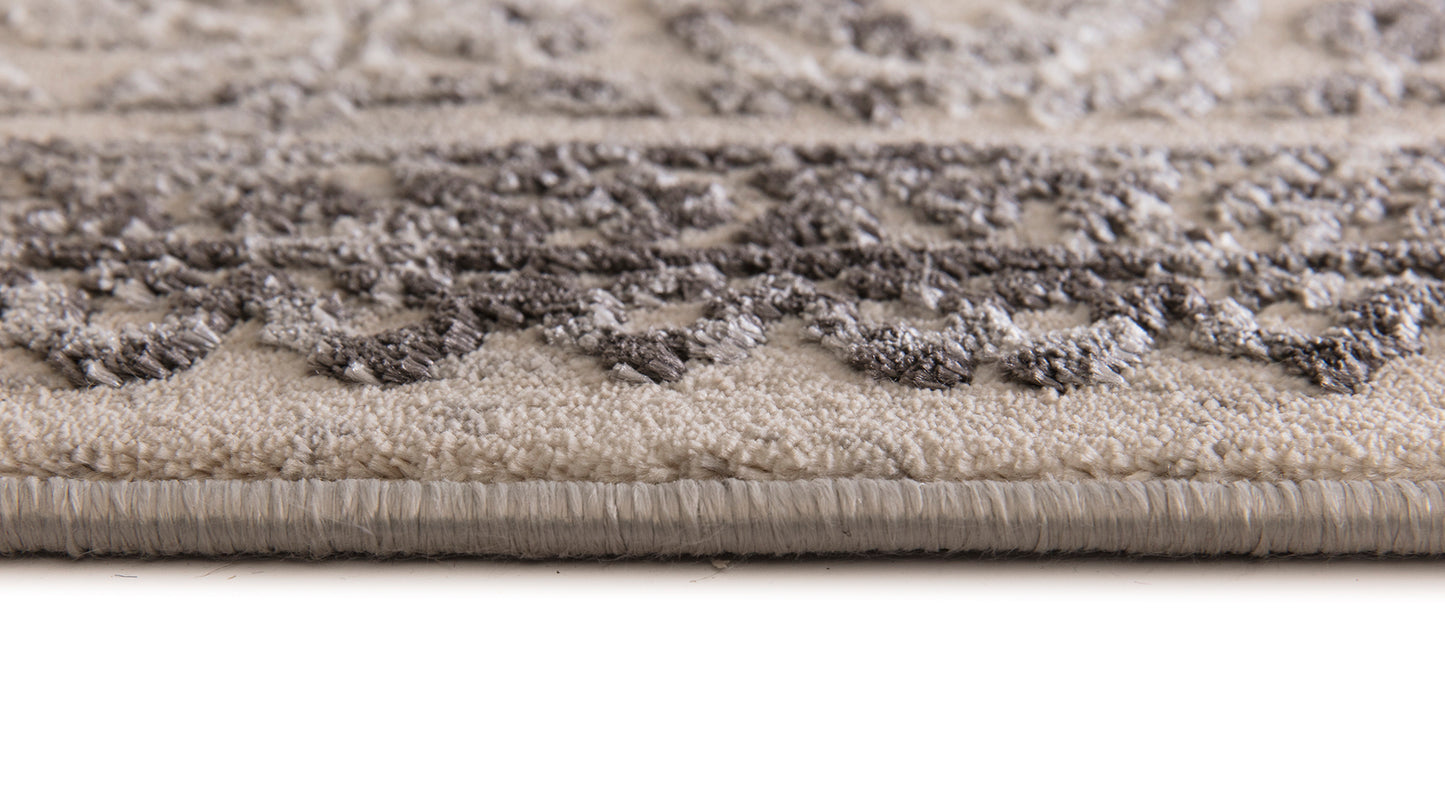 Torino 3326-910 Silver/Grey Area Rug