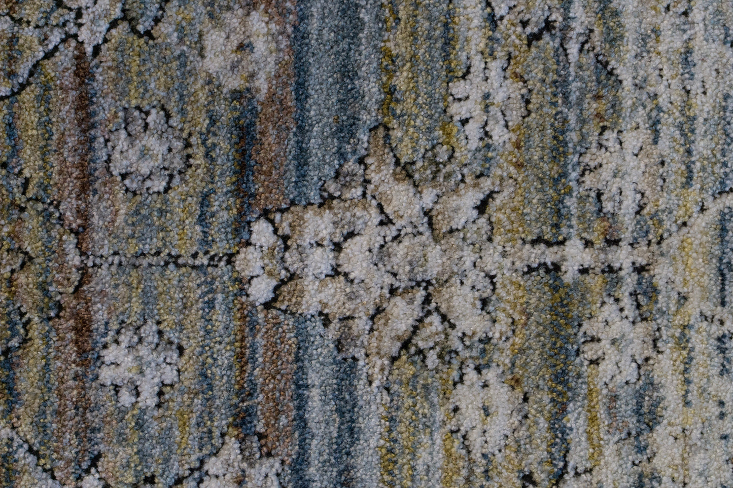 Trevi 13254-815 Beige/Cream/Blue Area Rug