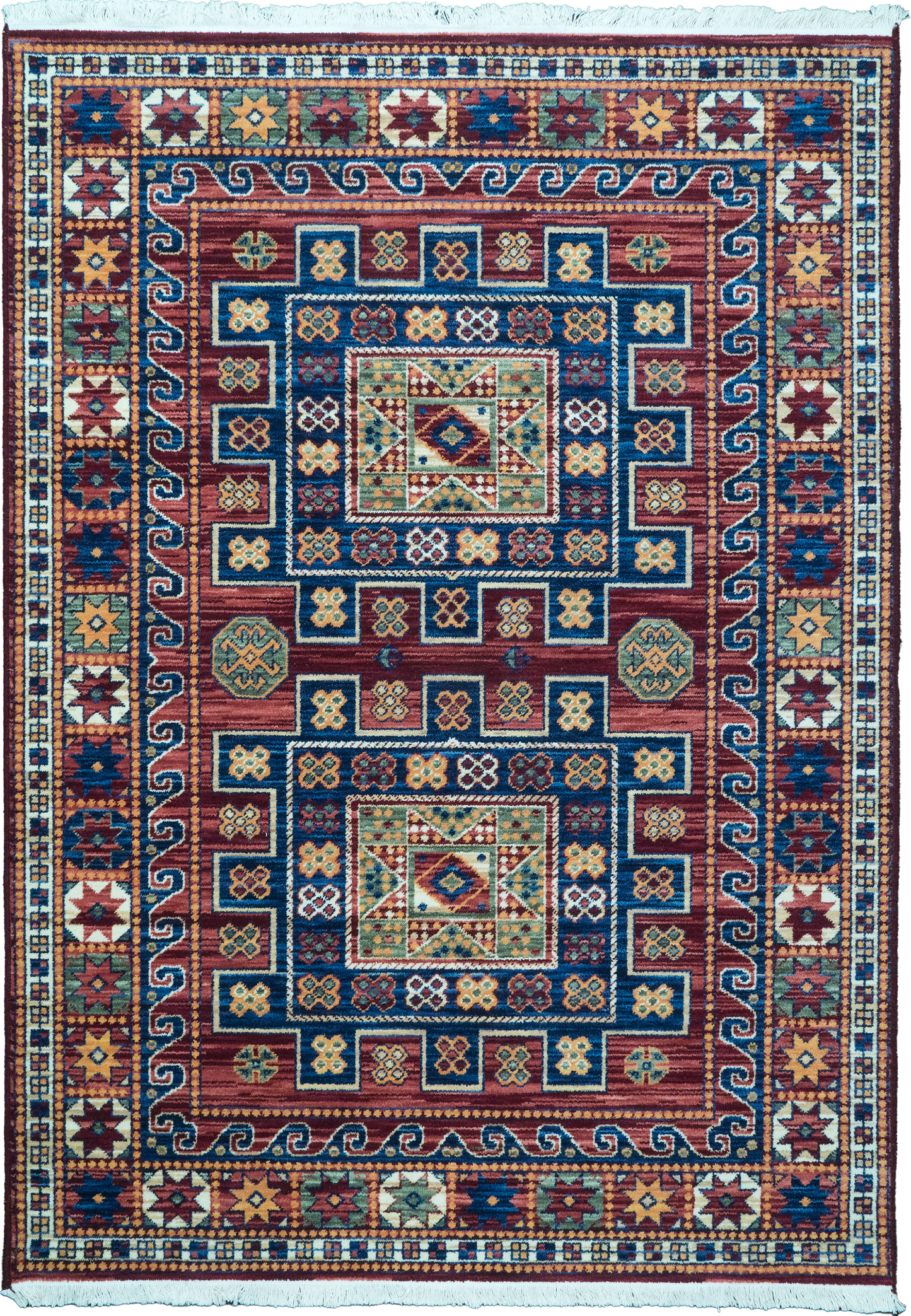 Wade 18604-399 Red/Multi Area Rug