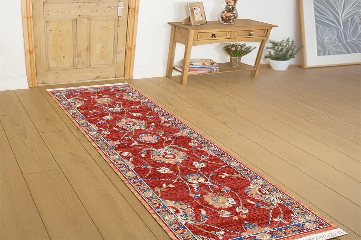 Wade 18608-399 Red/Multi Area Rug