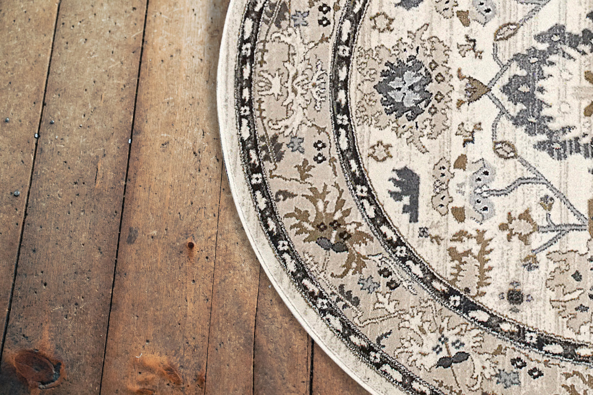Yazd 8531-100 Ivory Area Rug