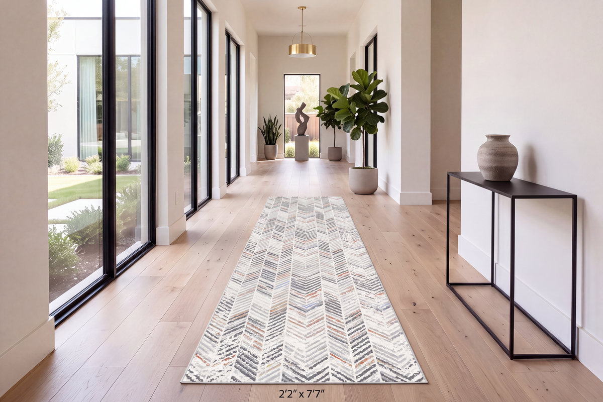 Zen 8342-999 Grey/Multi Area Rug