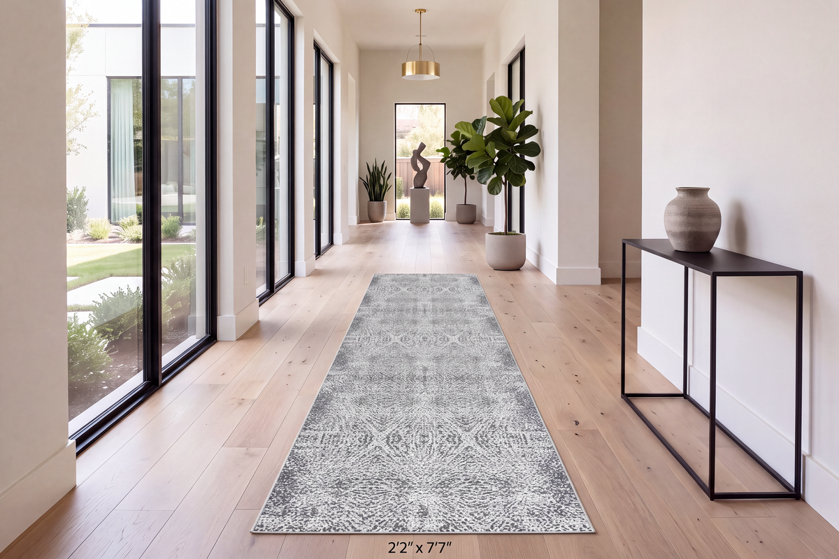 Zen 8344-900 Grey Area Rug