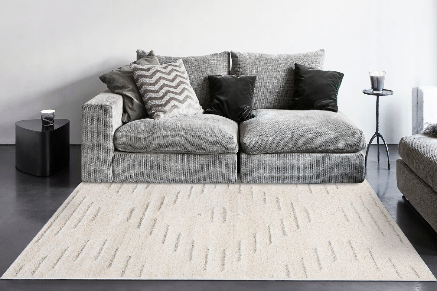 Pike 11202-180 Ivory/Beige Area Rug