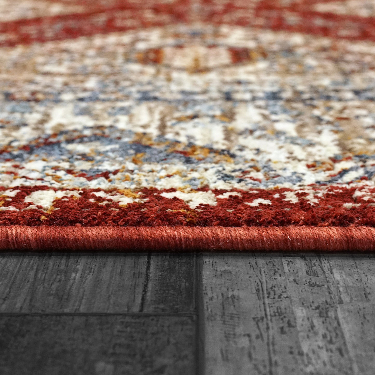 Dakota 6641-399 Red/Multi Area Rug