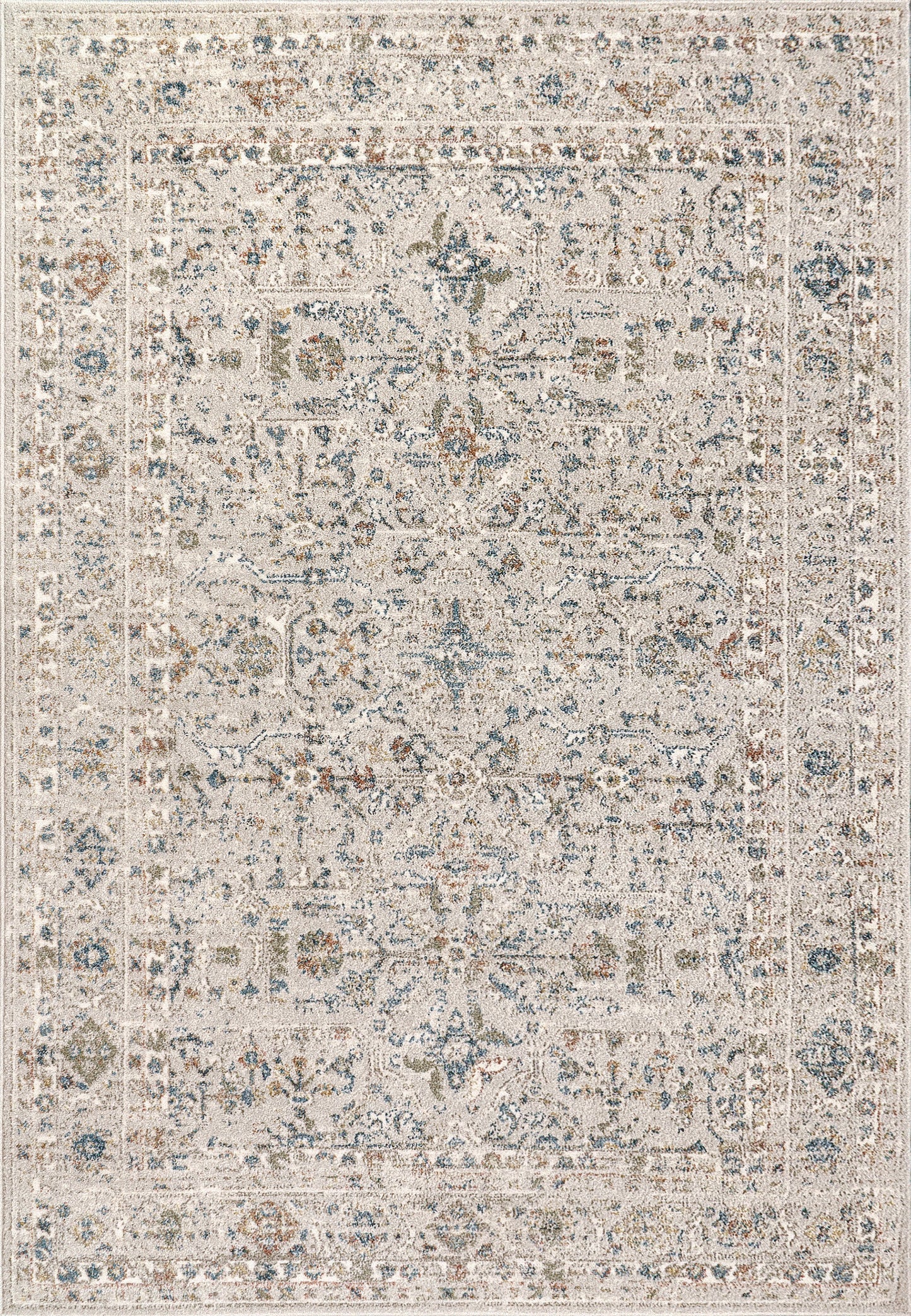 Eclectic 6011-199 Cream/Multi Area Rug