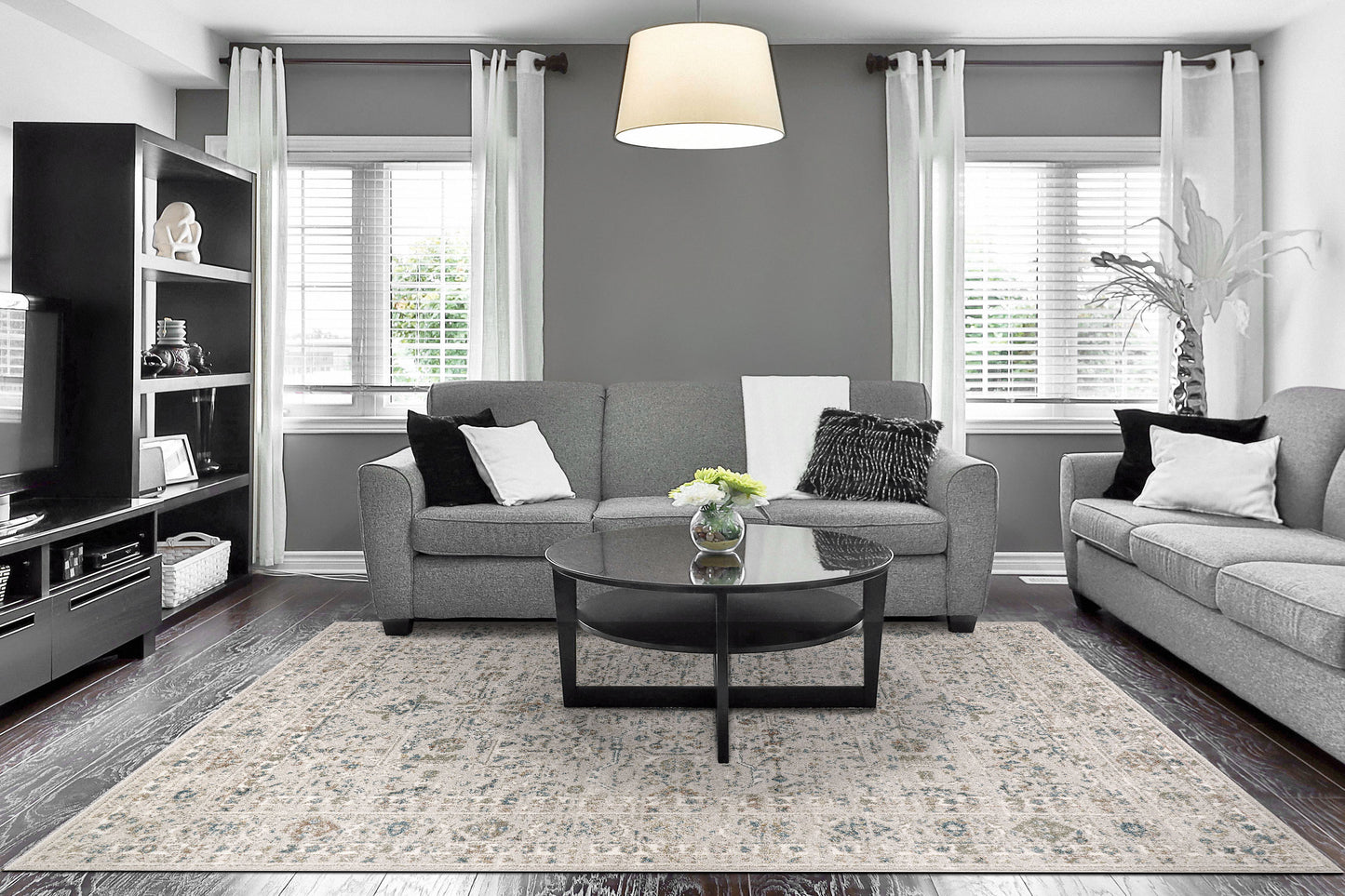 Eclectic 6011-199 Cream/Multi Area Rug