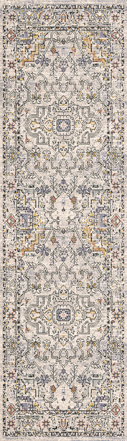 Mabel 4094-159 Ivory/Navy/Multi Area Rug