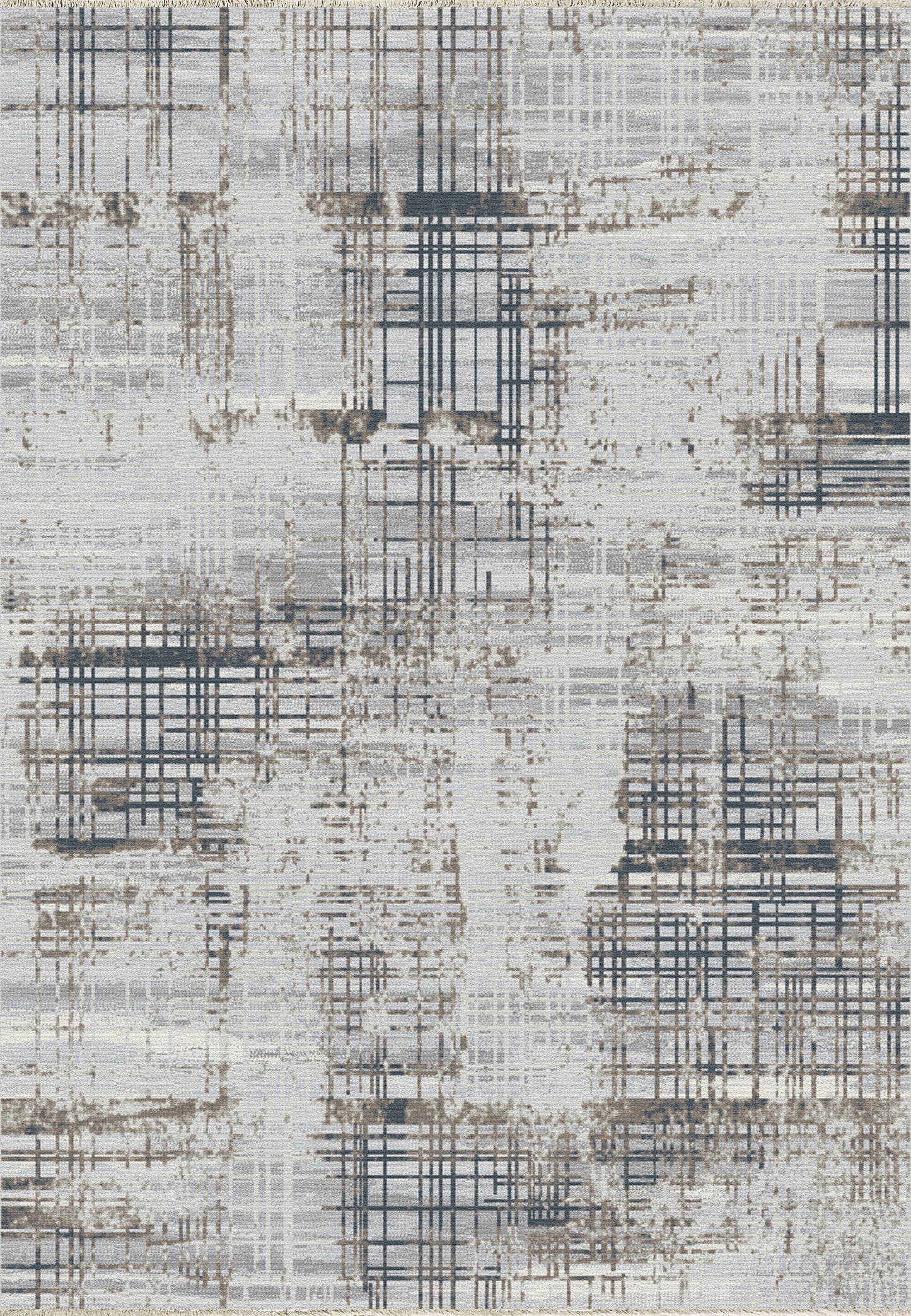 Wingo 7962-980 Grey/Taupe Area Rug