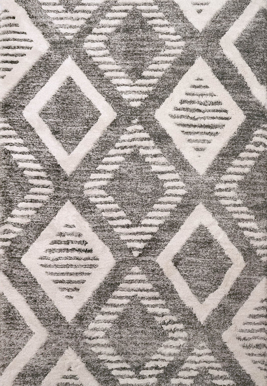 Cruz 7006-901 Grey/Ivory Area Rug