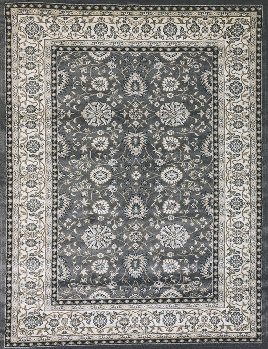 Yazd 2803-910 Grey/Ivory Area Rug
