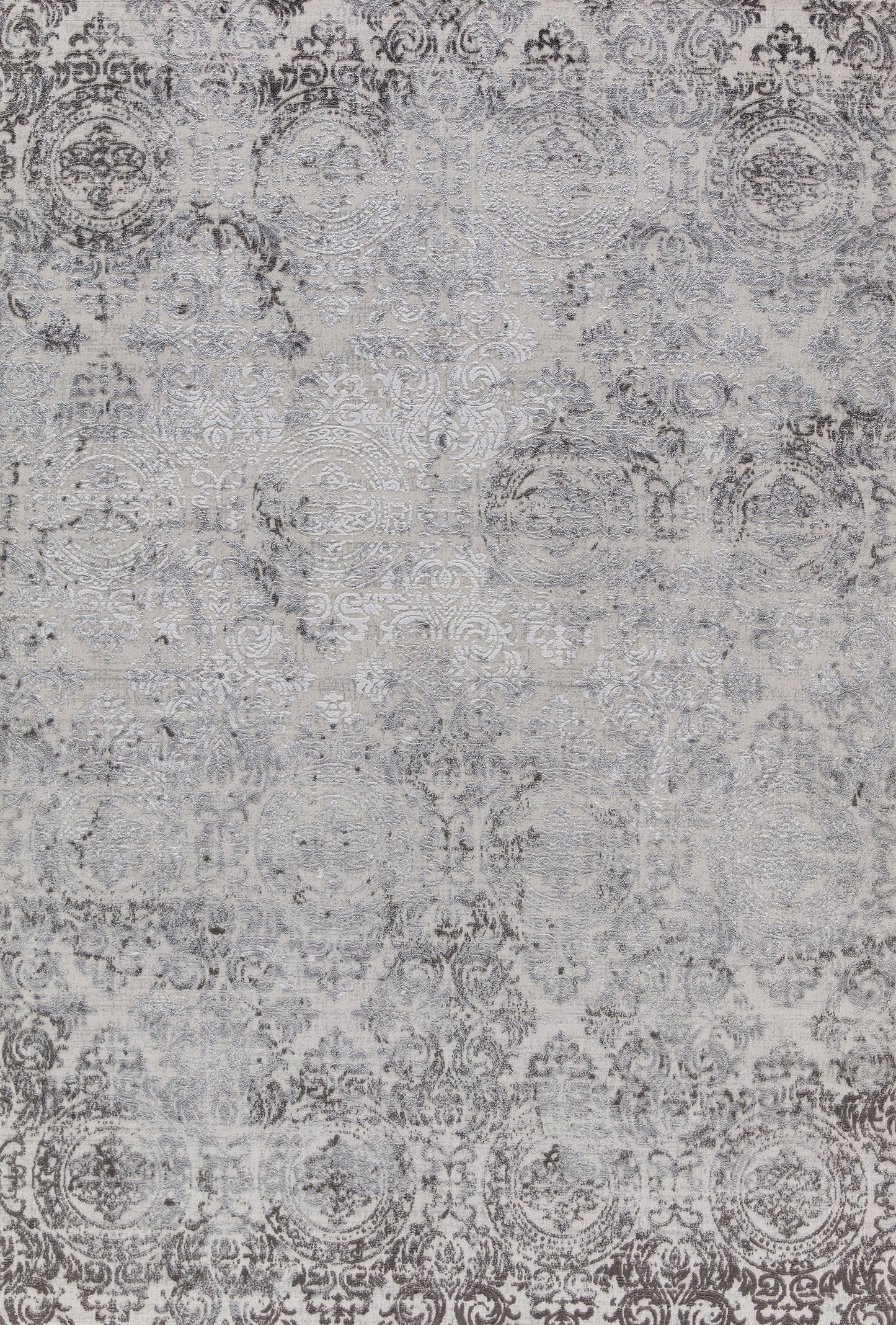 Torino 3315-100 White Area Rug
