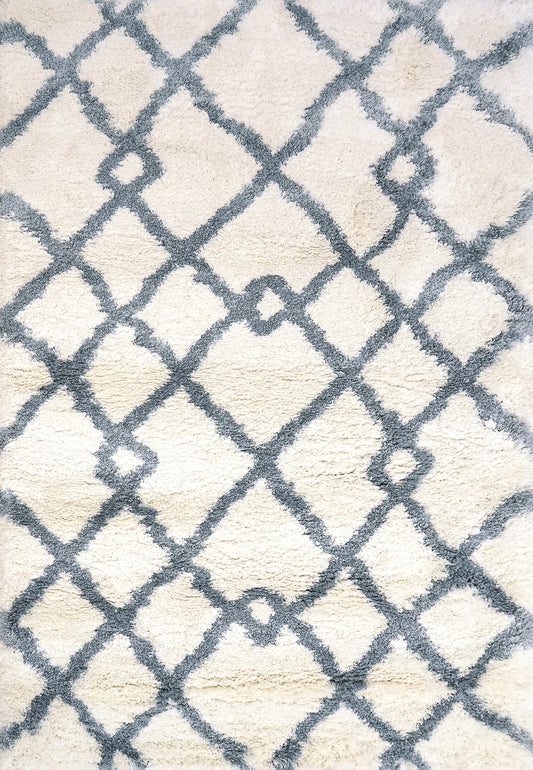 Nitro Lux 6361-159 Ivory/Blue Area Rug