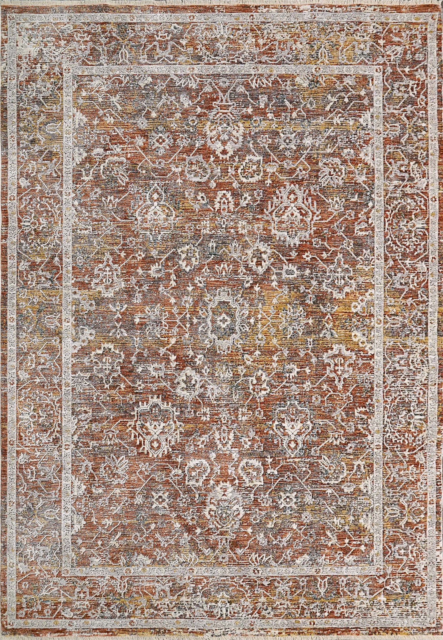 Skyler 6713-699 Copper/Multi Area Rug