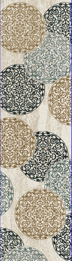 Melody 985014-118 Ivory Area Rug