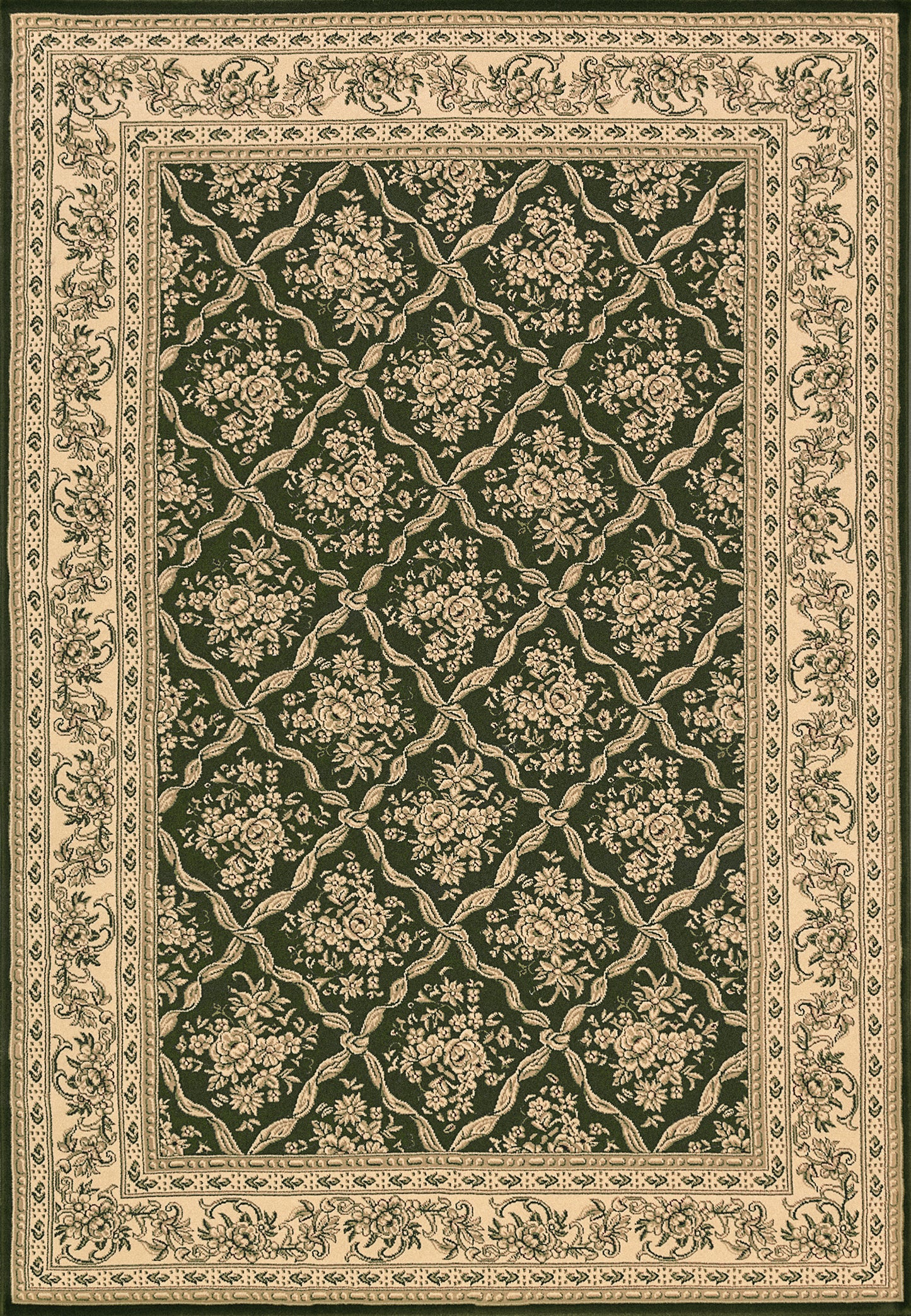 Legacy 58018-440 Green Area Rug