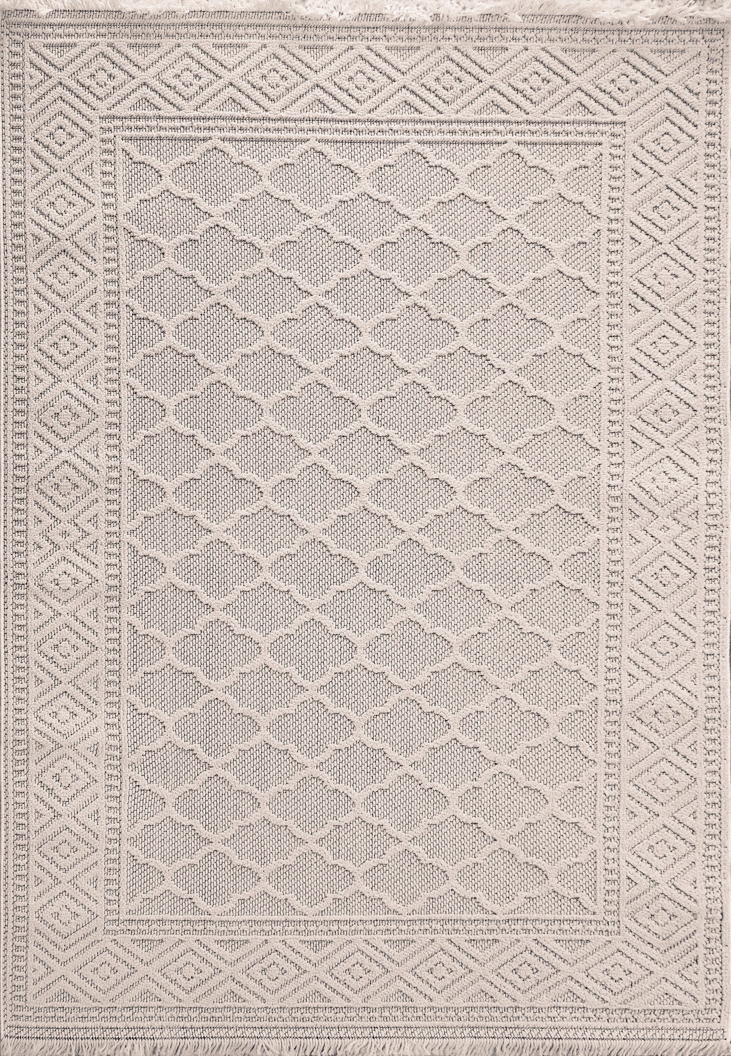 Seville 3605-109 Ivory/Soft Grey Area Rug