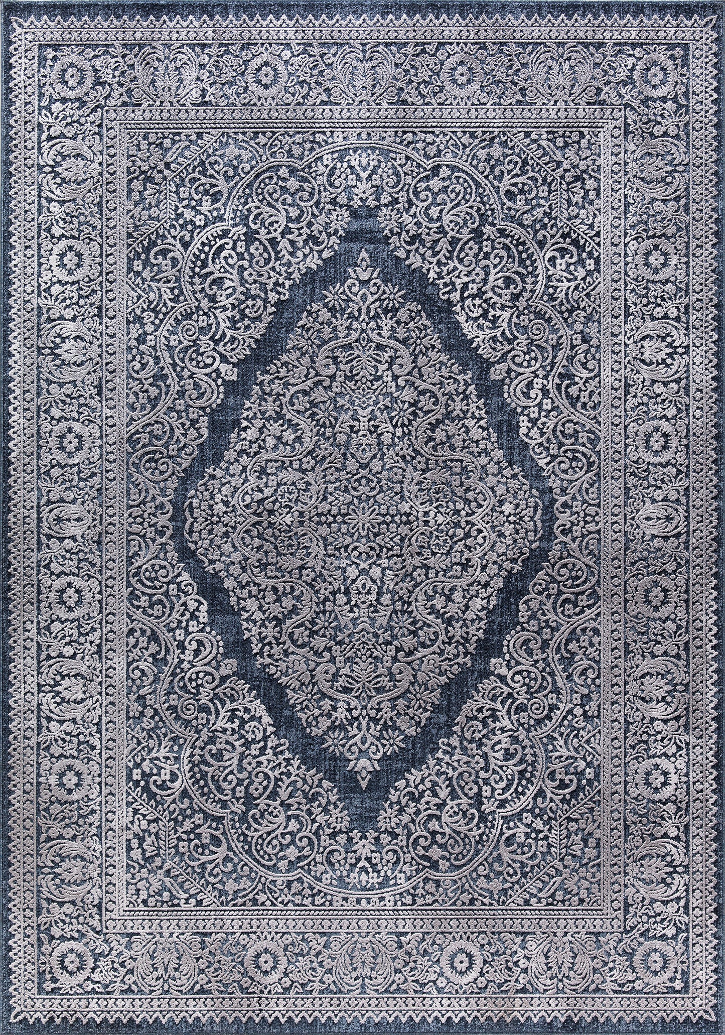 Torino 3326-500 Navy Area Rug
