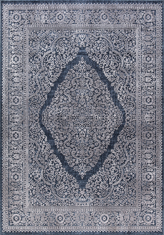 Torino 3326-500 Navy Area Rug