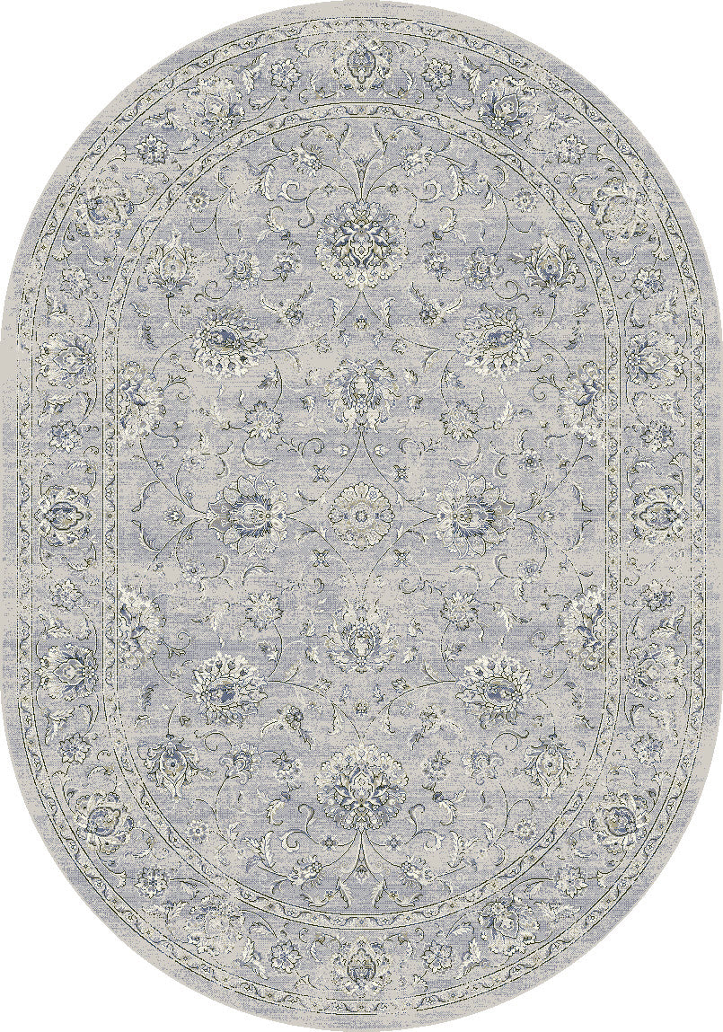 Ancient Garden 57126-9696 Silver/Grey Area Rug