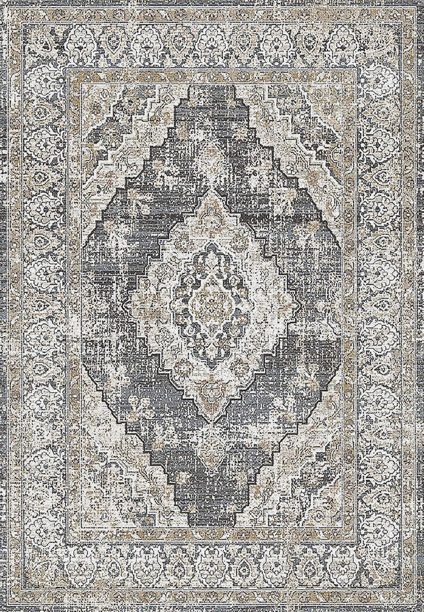Jazz 6795-988 Grey/Taupe/Beige Area Rug
