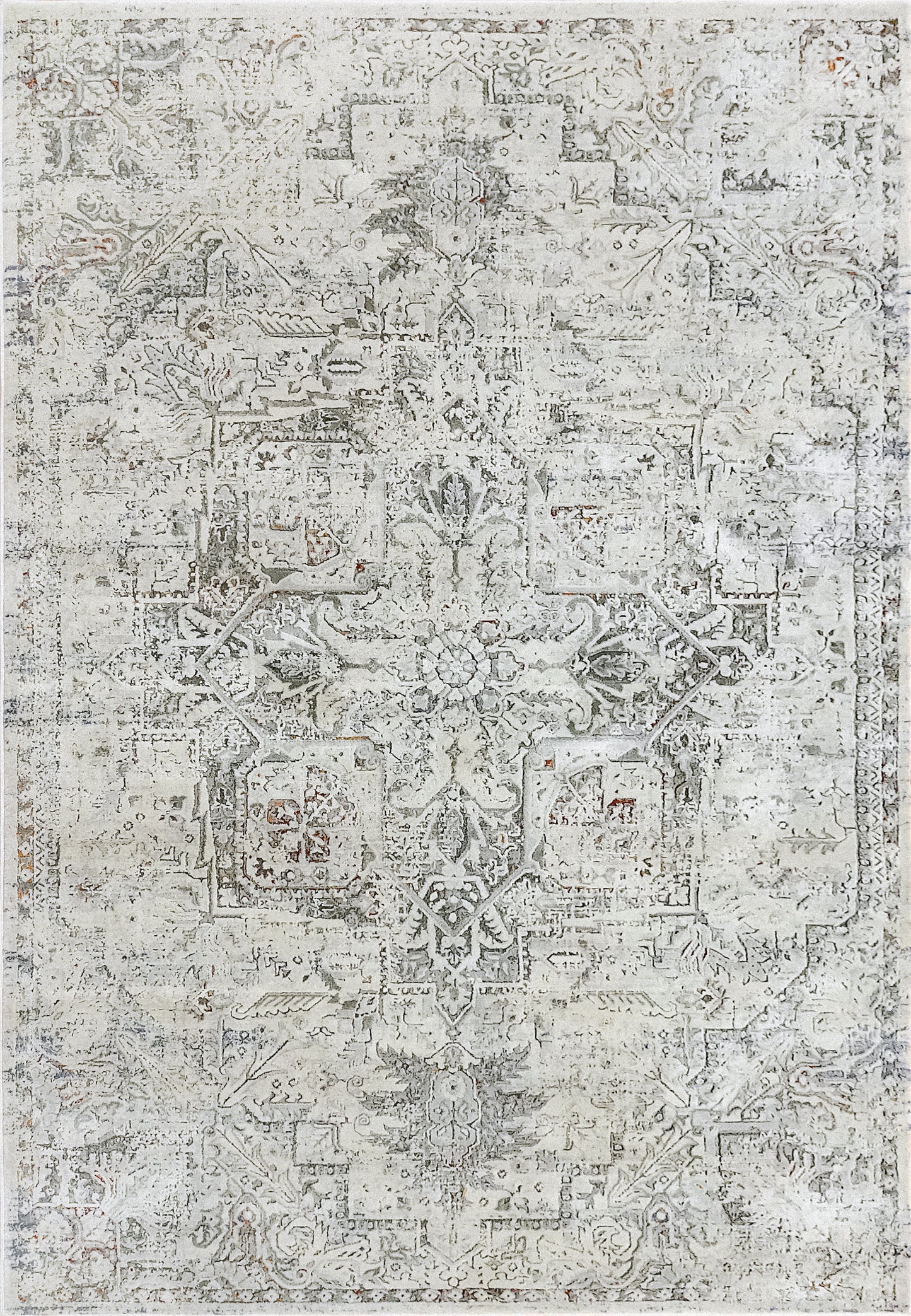 Capella 7977-999 Grey/Multi Area Rug