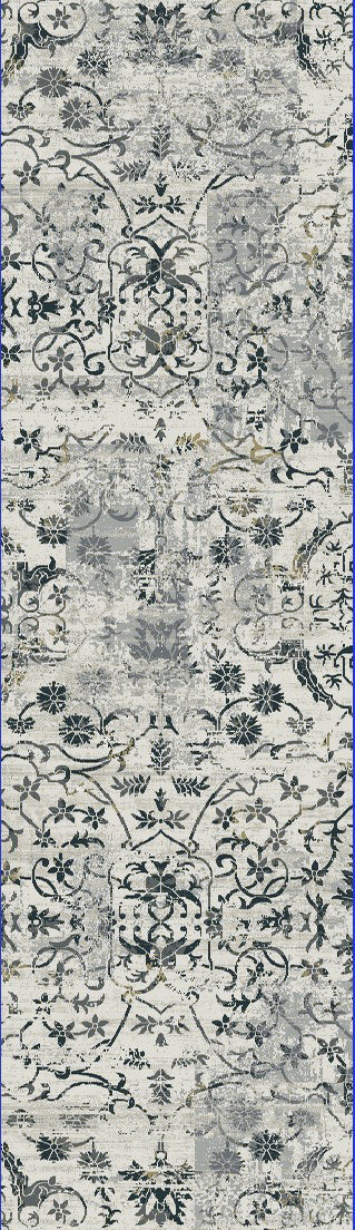 Quartz 25010-190 Light Grey Area Rug