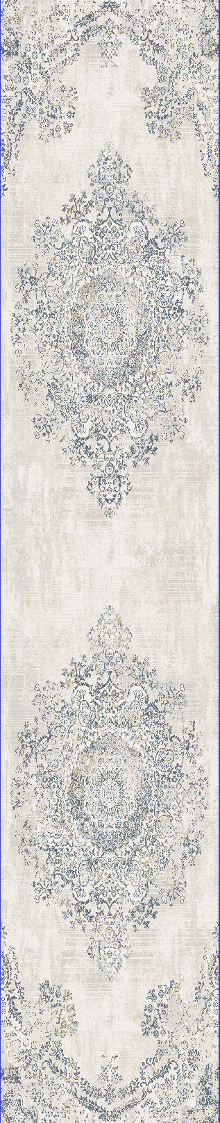 Castilla 3558-950 Grey/Blue Area Rug