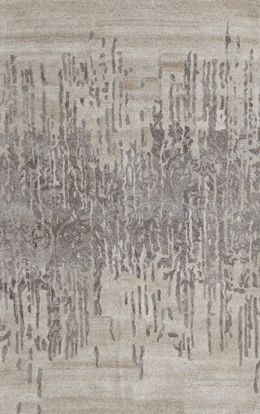 Posh 7803-717 Grey Area Rug