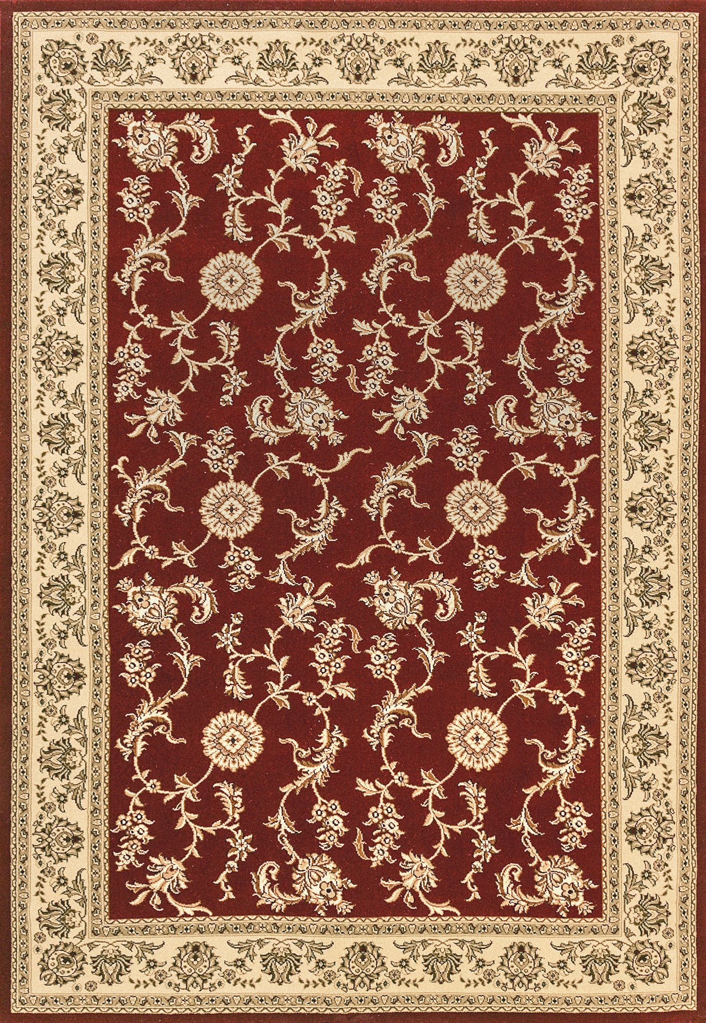 Legacy 58017-330 Red/Ivory Area Rug