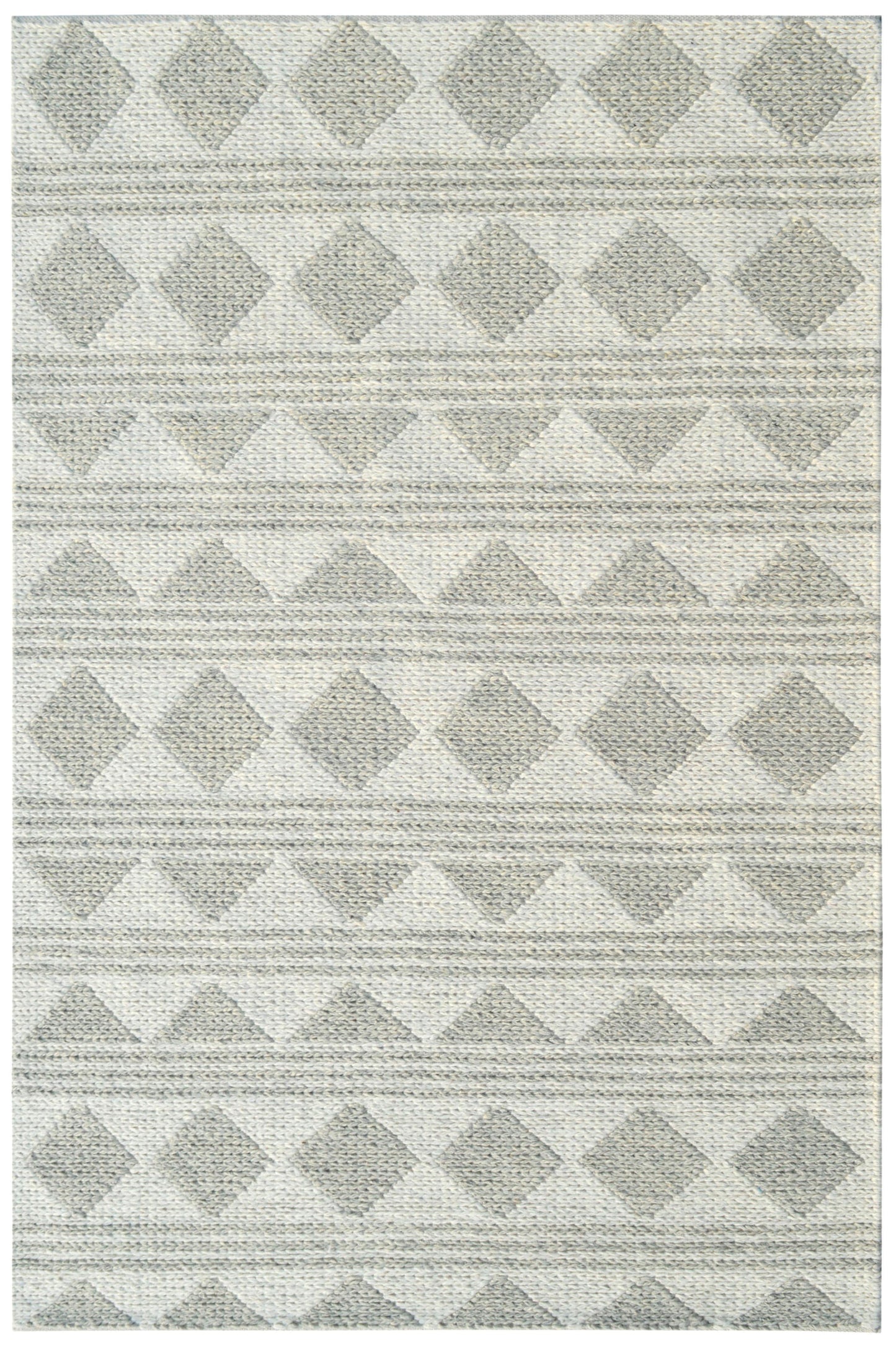 Ava 5202-910 Grey/Ivory Area Rug