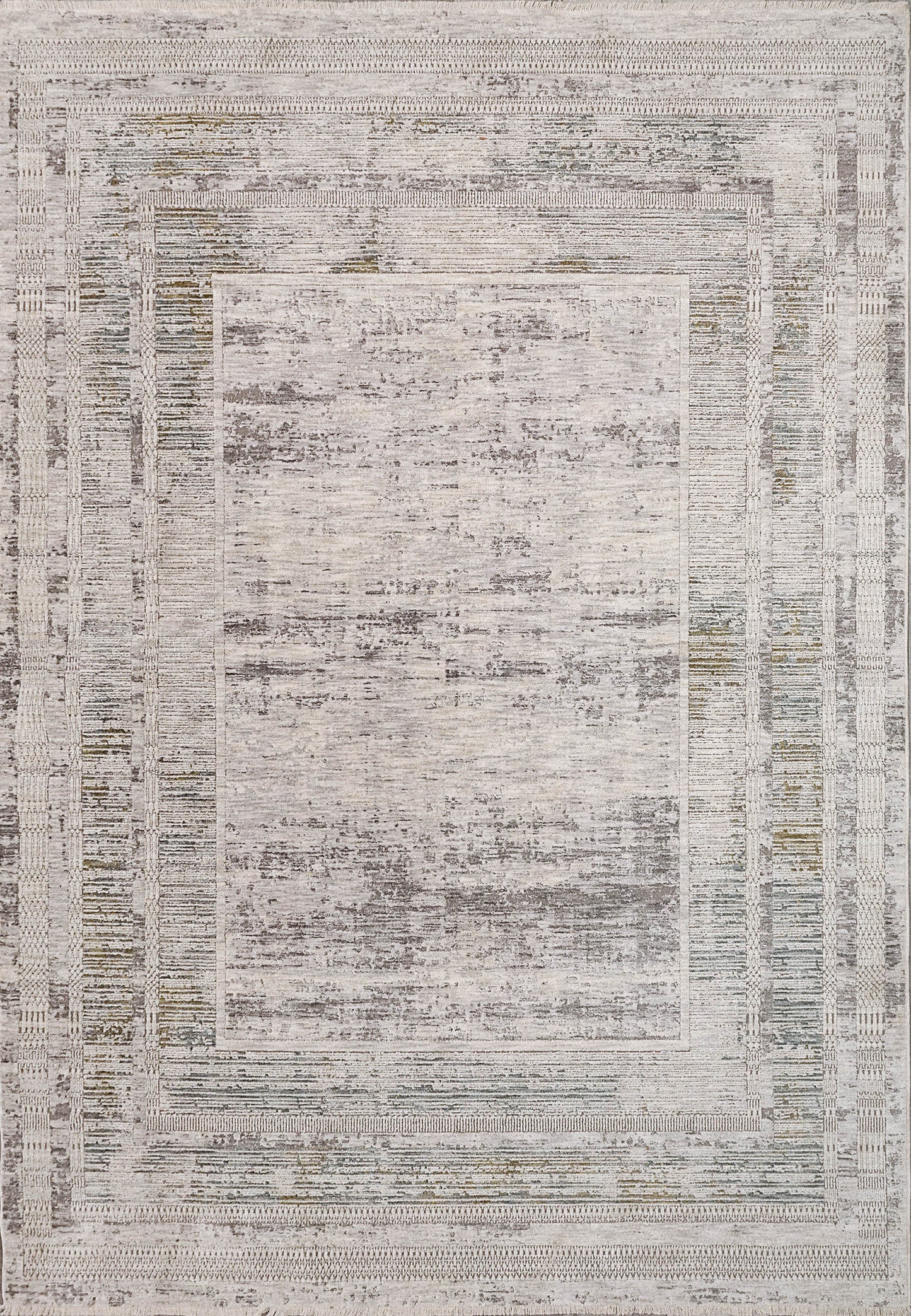 Skyler 6710-954 Grey/Blue/Green Area Rug