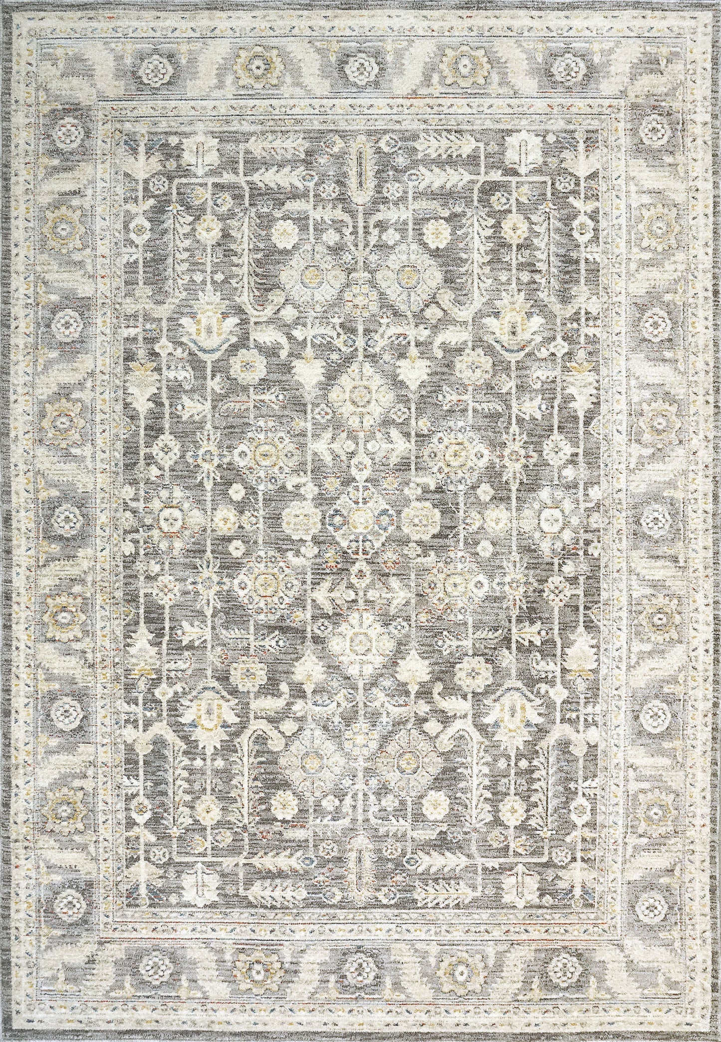Jupiter 3107-999 Grey/Multi Area Rug
