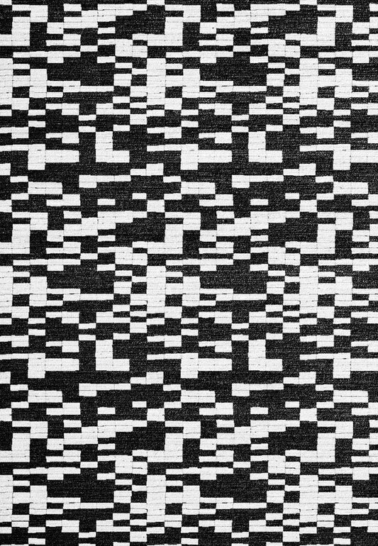 Verve 6551-190 Black/White Area Rug