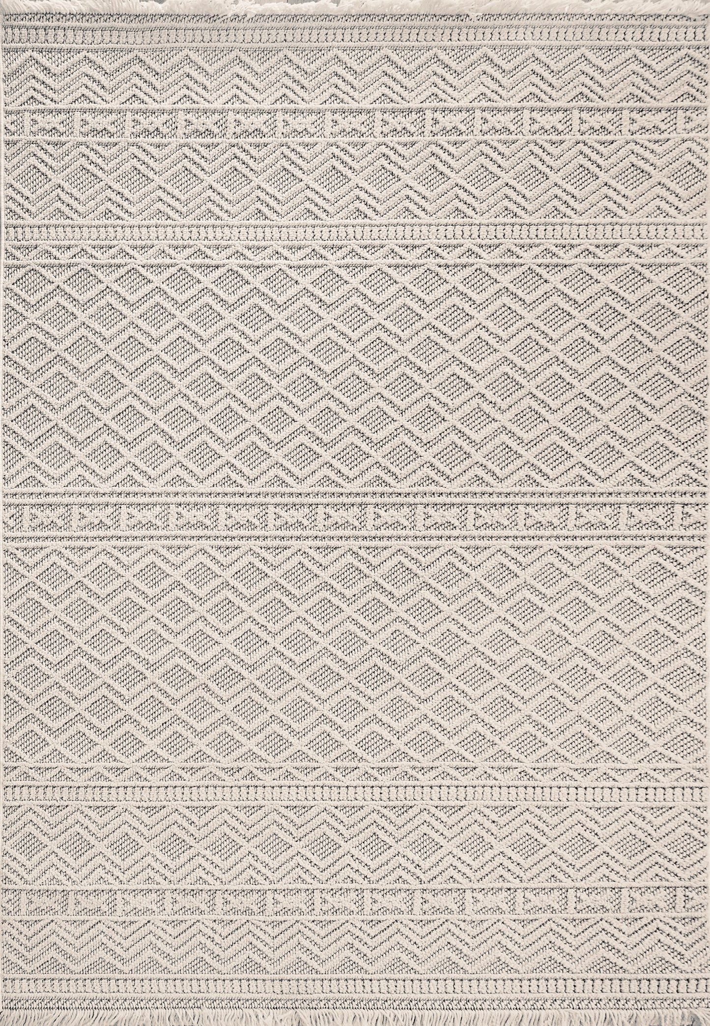 Seville 3610-109 Ivory/Soft Grey Area Rug