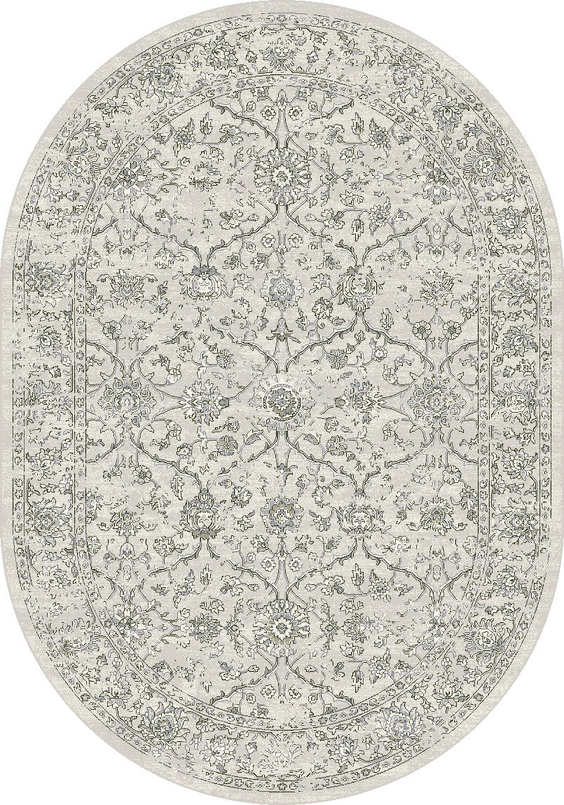 Ancient Garden 57136-9696 Silver/Grey Area Rug