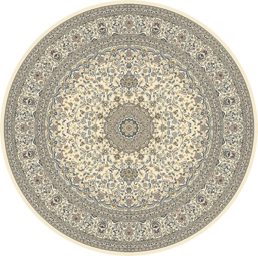 Ancient Garden 57119-6464 Ivory Area Rug