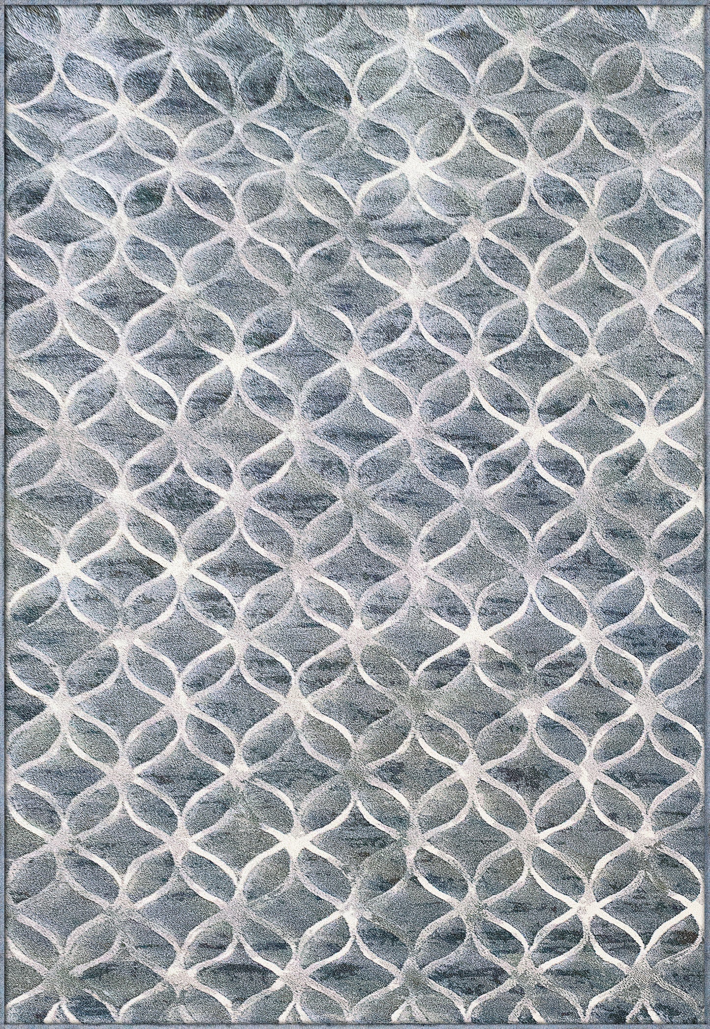 Eclipse 63396-5666 Blue Area Rug
