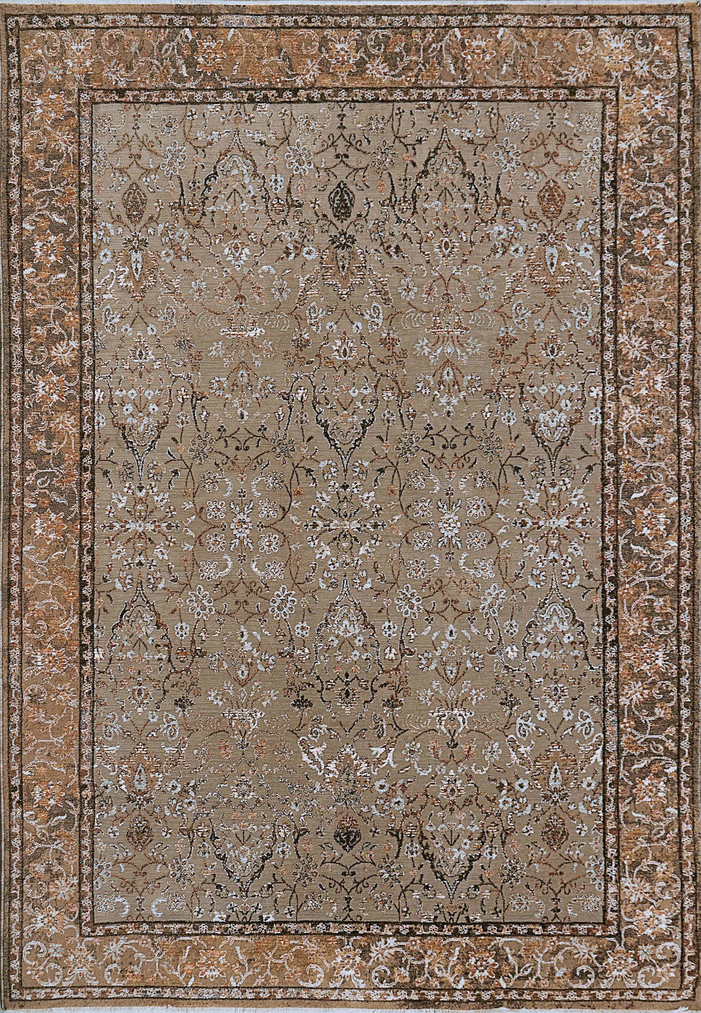 Cullen 5705-800 Taupe/Brown Area Rug