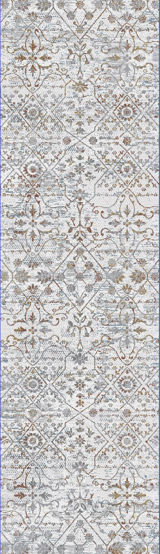 Capella 7975-999 Grey/Multi Area Rug