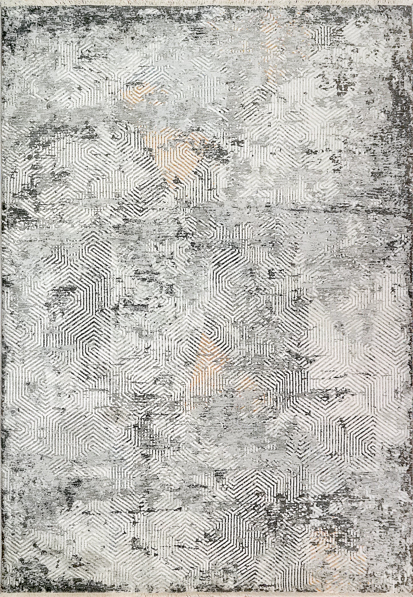 Sunrise 6682-999 Grey/Charcoal/Multi Area Rug