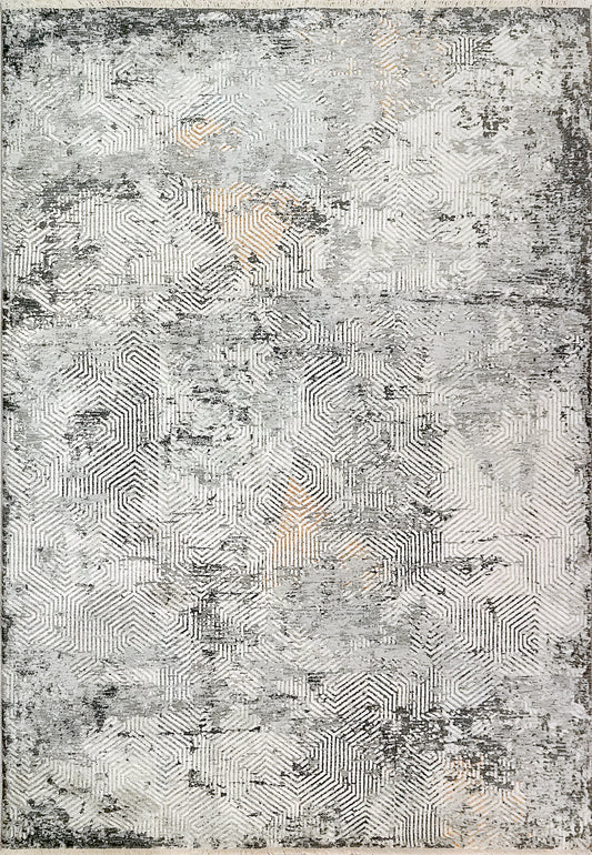 Sunrise 6682-999 Grey/Charcoal/Multi Area Rug
