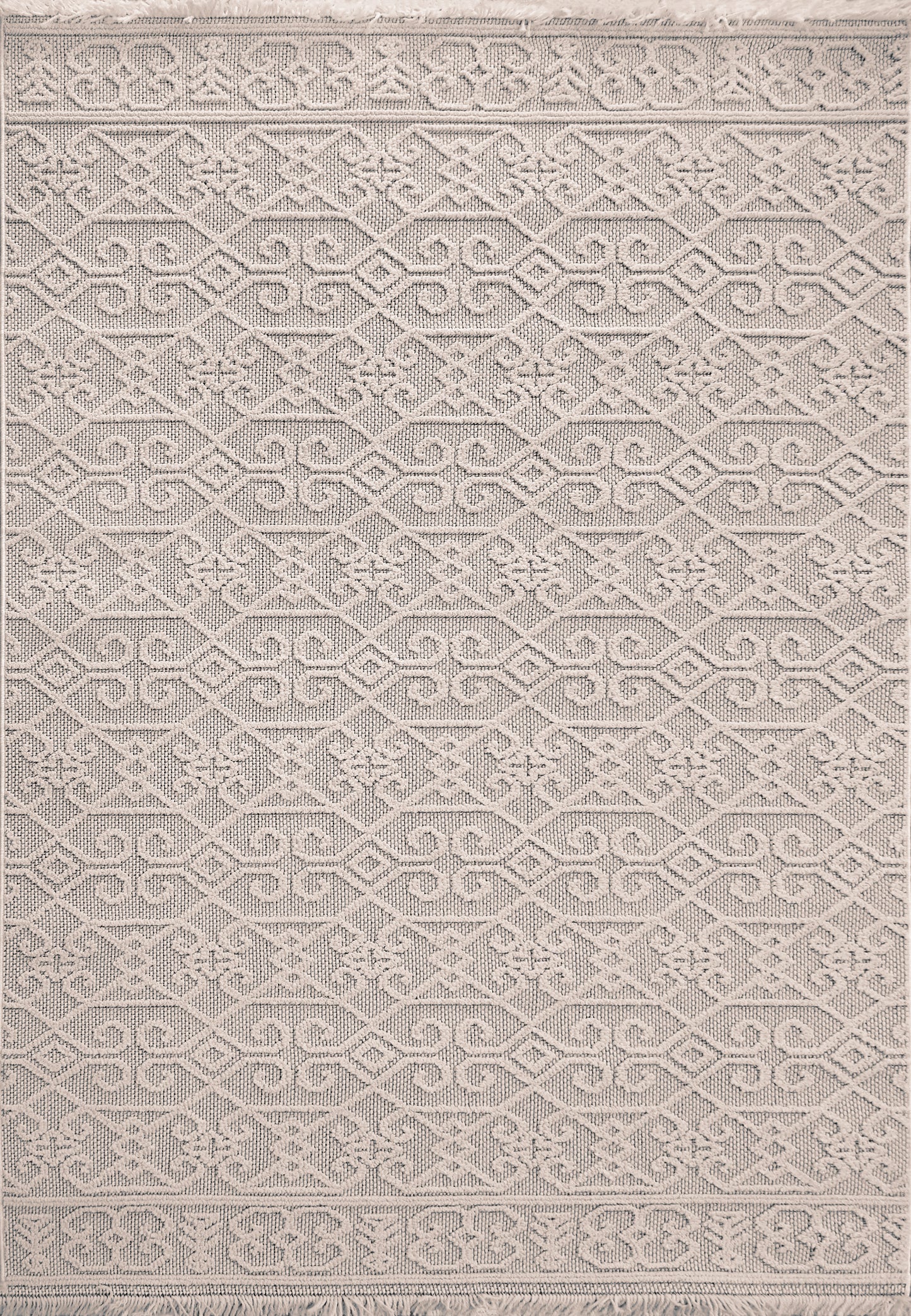 Seville 3609-109 Ivory/Soft Grey Area Rug