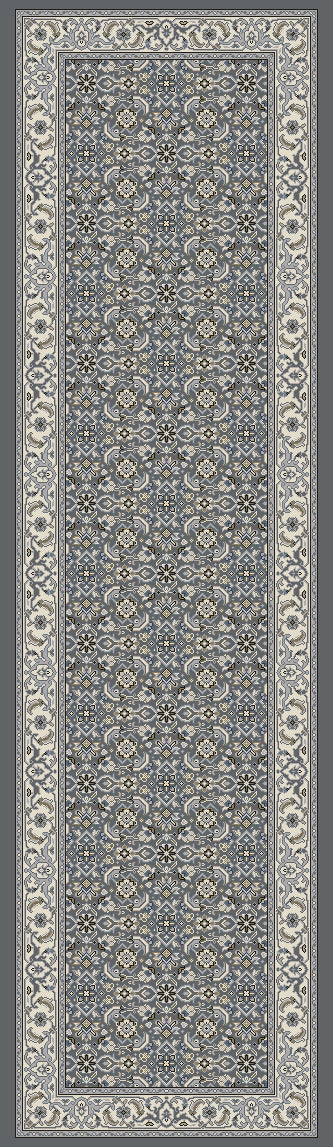 Ancient Garden 57011-5666 Grey/Cream Area Rug