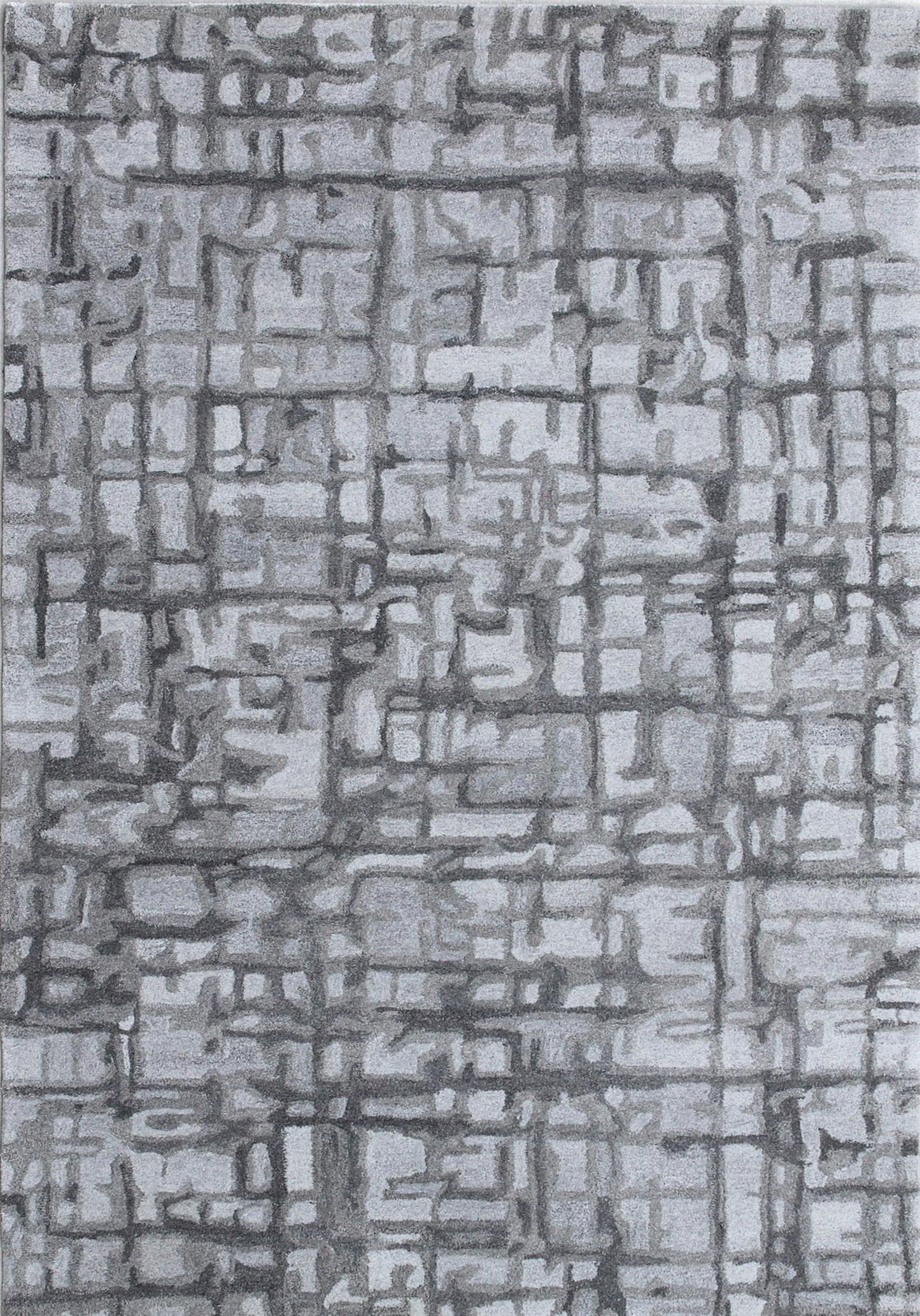 Posh 7813-900 Grey Area Rug