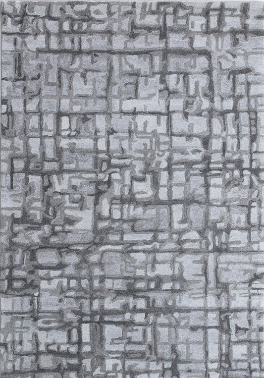 Posh 7813-900 Grey Area Rug